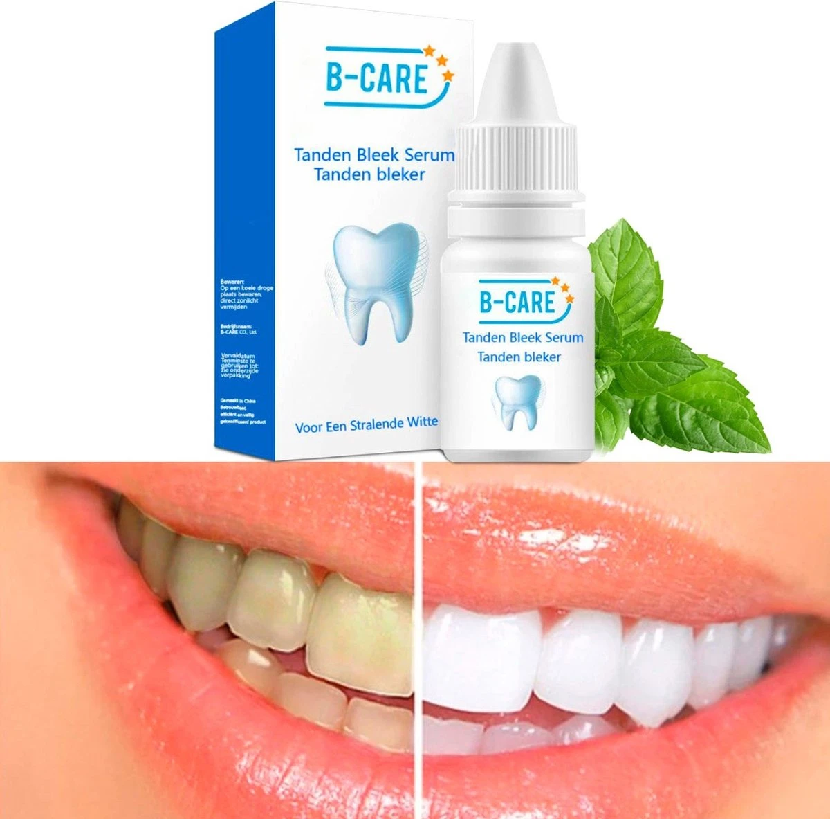 B-care Tanden Bleker – Wittere Tanden – Teeth Whitening Strips – Professioneel Resultaat - Tandsteen Verwijderaar - Zonder Peroxide - Tandenbleekset - Tanden Bleken 3 B-care Tanden Bleker – Wittere Tanden – Teeth Whitening Strips – Professioneel Resultaat - Tandsteen Verwijderaar - Zonder Peroxide - Tandenbleekset - Tanden Bleken