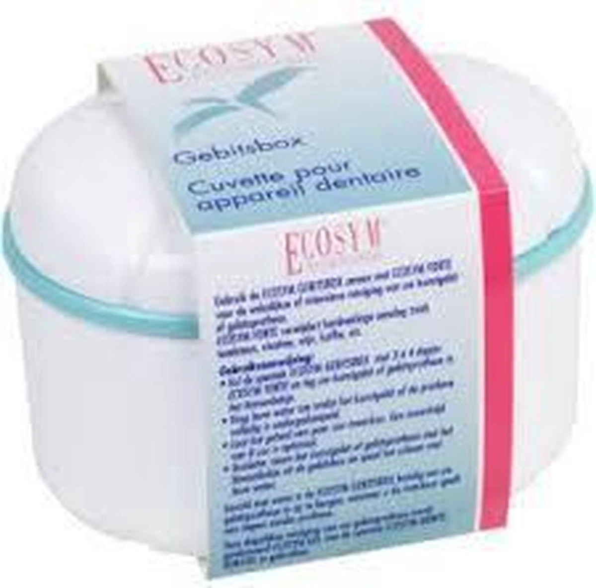 Ecosym Gebitsbakje - Kunstgebitreiniging - 1 Stuk 5 Ecosym Gebitsbakje - Kunstgebitreiniging - 1 Stuk - Afbeelding 3