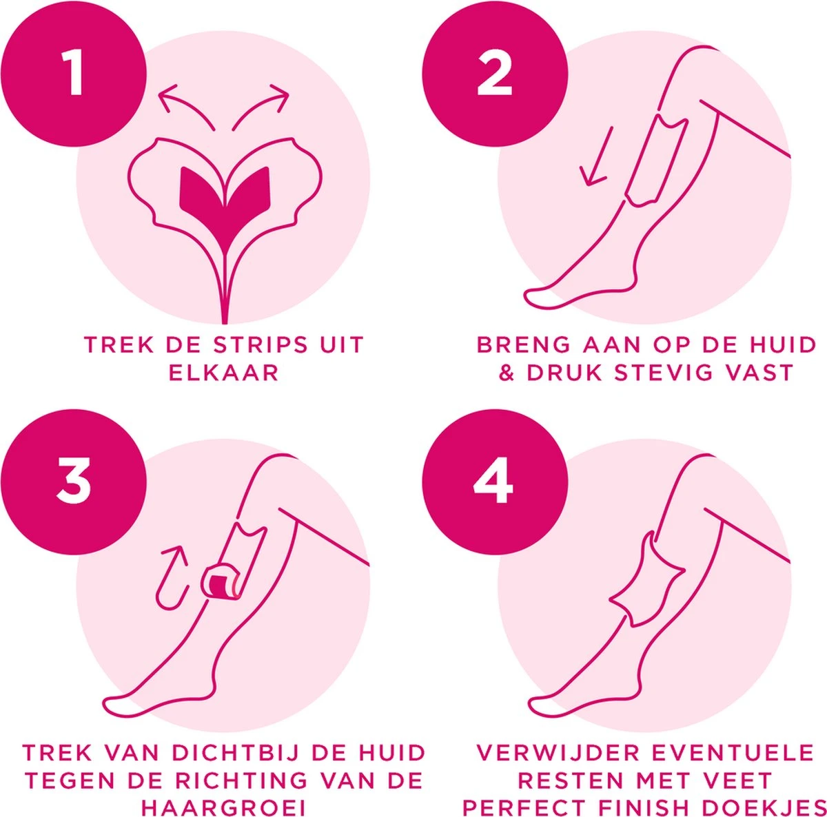 Veet - Ontharingsstrips - Benen & Lichaam - Gevoelige Huid - Easy-Gelwax - 40 Stuks 10 Veet - Ontharingsstrips - Benen & Lichaam - Gevoelige Huid - Easy-Gelwax - 40 Stuks - Afbeelding 8