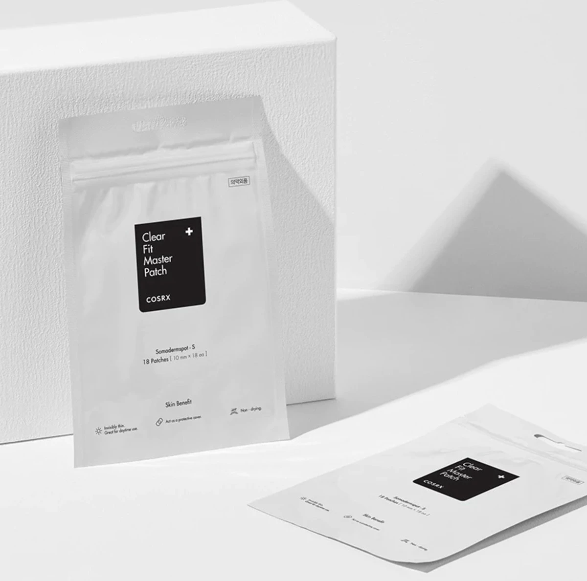 Merkloos COSRX Ultra-Thin Acne Clear Fit Face Skin Patches - Extra Dun & Transparant - Master Package Set 4 Packs Of 18 Patches 6 Merkloos COSRX Ultra-Thin Acne Clear Fit Face Skin Patches - Extra Dun & Transparant - Master Package Set 4 Packs Of 18 Patches - Afbeelding 4