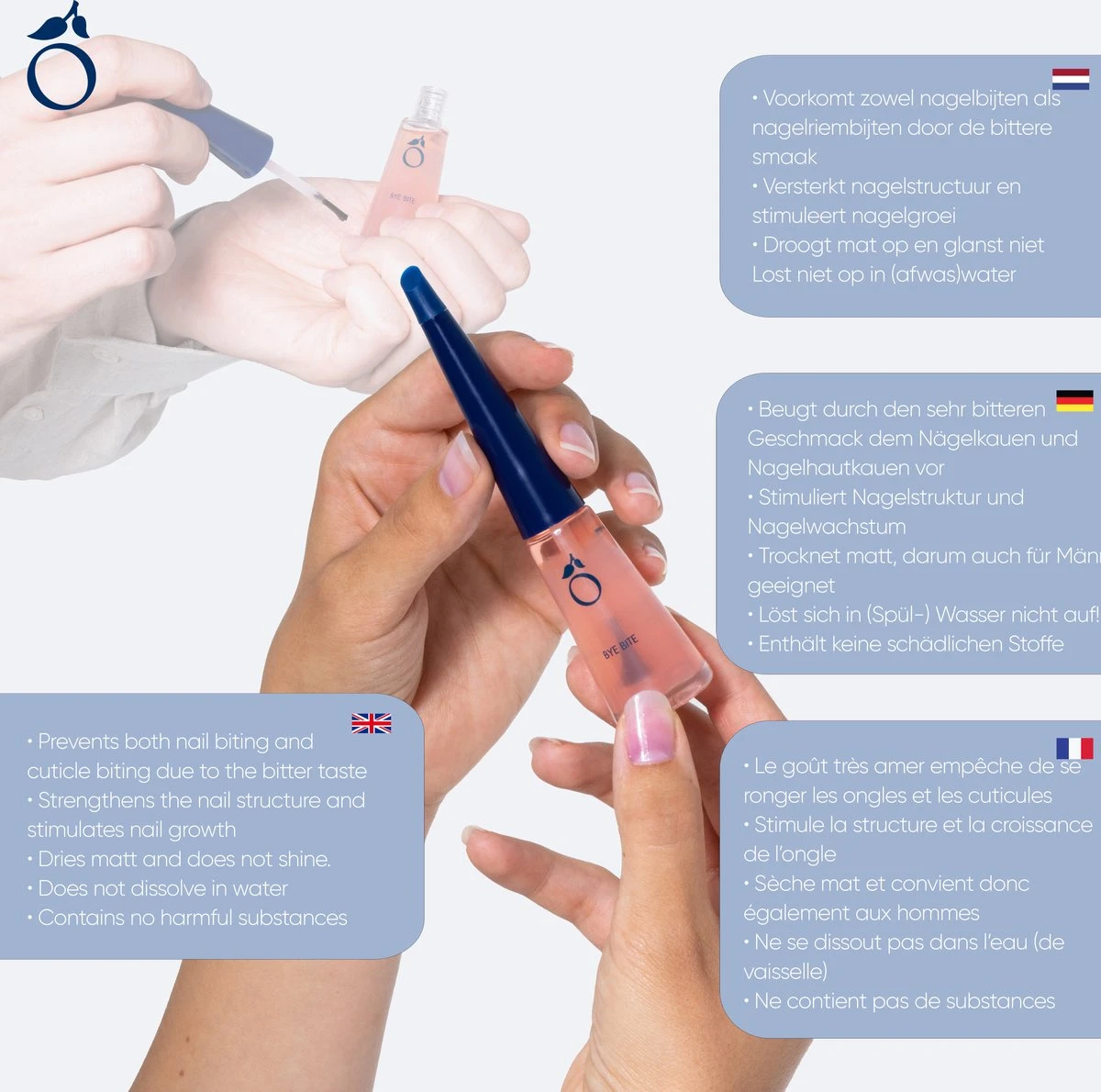 Herome Bye Bite - Anti-Nagelbijt Nagelbijt Nagellak - Stop Duimzuigen En Nagelbijten Nagelriembijten - Voor Volwassenen (Unisex) En Kinderen. - 10ml. 11 Herome Bye Bite - Anti-Nagelbijt Nagelbijt Nagellak - Stop Duimzuigen En Nagelbijten Nagelriembijten - Voor Volwassenen (Unisex) En Kinderen. - 10ml. - Afbeelding 9