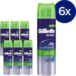 Gillette - Scheergel - Sensitive Gevoelige Huid - 6 X 200 ML - Voordeelverpakking -Gillette Winkel 1200x1190 13