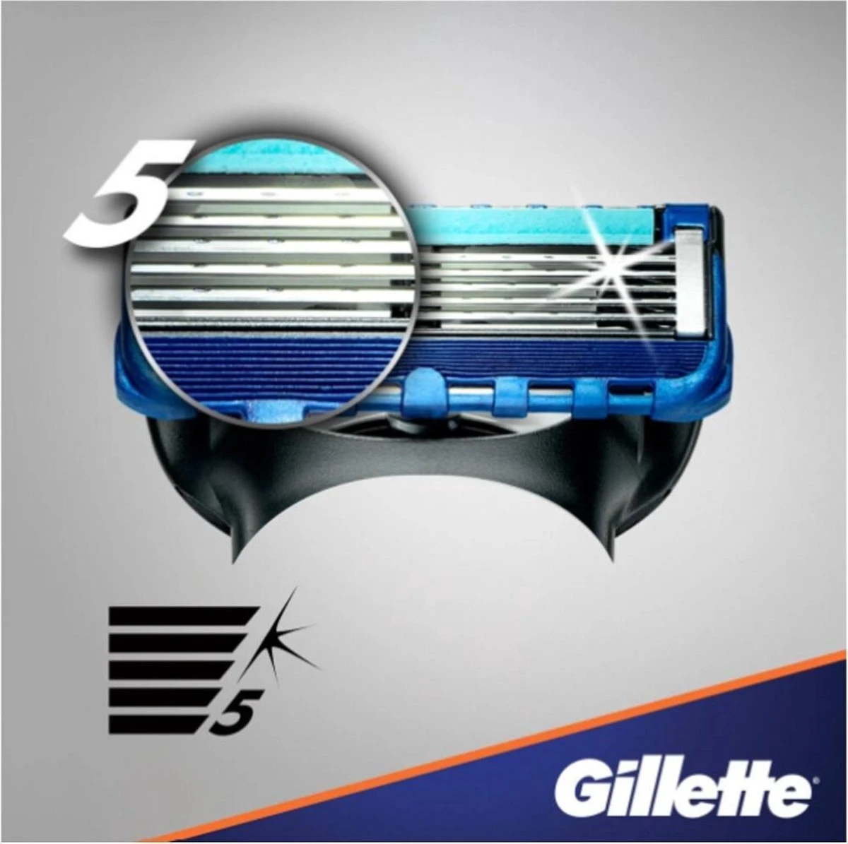 Gillette® Gillette - Fusion 5 - ProGlide - Scheermejses/Navulmesjes - 8 Stuks 5 Gillette® Gillette - Fusion 5 - ProGlide - Scheermejses/Navulmesjes - 8 Stuks - Afbeelding 3