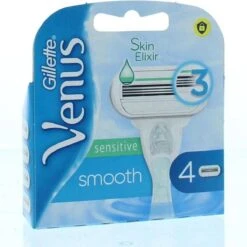 Gillette Venus Smooth Senstive Scheermesjes 4 Stuks 13 Gillette Venus Smooth Senstive Scheermesjes 4 Stuks -Gillette Winkel 1200x1198 65