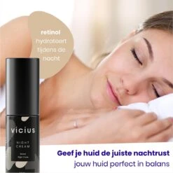 Vicius® - Nachtcrème Voor Vrouwen - Retinol - Anti Rimpel Crème - Hydraterende Gezichtscrème - 50ml 16 Vicius® - Nachtcrème Voor Vrouwen - Retinol - Anti Rimpel Crème - Hydraterende Gezichtscrème - 50ml -Gillette Winkel 1200x1199 17