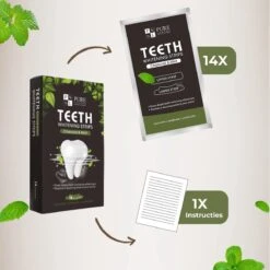 De Tanden Bleker - Pure Luxure - Professionele Tandenbleek Strips - 28 Strips - Teeth Whitening Strips - Wittere Tanden - Zonder Peroxide - Tanden Bleken -Gillette Winkel 1200x1200 100