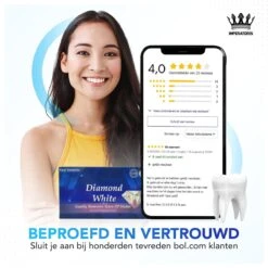 Imperatoris - Teeth Whitening Strips - 28x Strips - Zonder Peroxide (0%) - Tandenbleekset - Tanden Bleekstrips – Tanden Bleken - PAP+ -Gillette Winkel 1200x1200 115