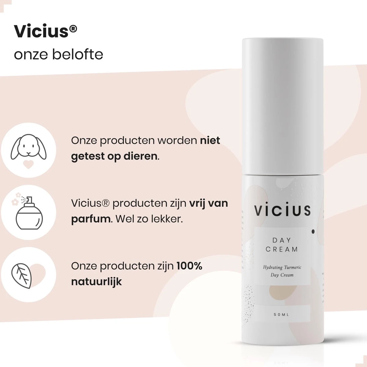 Vicius® - Dagcrème Voor Vrouwen - Moisturizer - Gezichtscrème - Anti Rimpel - Pigmentvlekken Creme - Verzorgingsproducten - Droge Huid - 50 Ml 11 Vicius® - Dagcrème Voor Vrouwen - Moisturizer - Gezichtscrème - Anti Rimpel - Pigmentvlekken Creme - Verzorgingsproducten - Droge Huid - 50 Ml - Afbeelding 9
