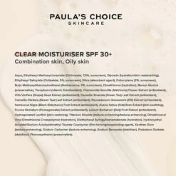 Paula's Choice CLEAR Dagcrème SPF 30 - Gecombineerde, Vette & Acne Huid - 60 Ml 11 Paula's Choice CLEAR Dagcrème SPF 30 - Gecombineerde, Vette & Acne Huid - 60 Ml -Gillette Winkel 1200x1200 1217