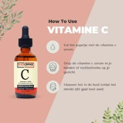 Vitamine C Serum - 60 ML - Vitamine C Serum Gezicht - Serum Gezichtsverzorging - Collageen - Anti Rimpel - Anti Acne - Tegen Pigmentvlekken -Gillette Winkel 1200x1200 1229