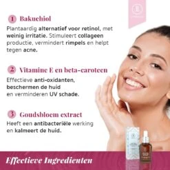 LimberLux Bakuchiol Face Oil Serum Met Arganolie, Shea Olie En Macadamia Olie - Inclusief Samples - Anti Aging Gezichtsolie Met Argan Olie - Natuurlijk Retinol Serum Alternatief -Gillette Winkel 1200x1200 1255