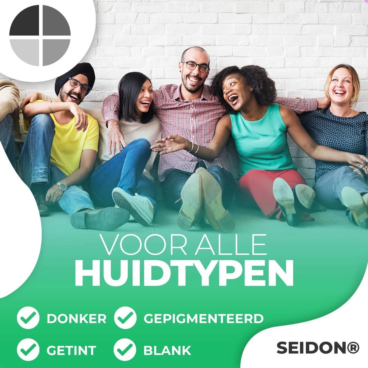 Seidon™ Vitamine C Serum & Hyaluronzuur Serum - Inclusief Dermaroller - Premium Edition - Anti Aging - Gezichtsverzorging - Anti Rimpel – 2 DUOPACK - 60mL 9 Seidon™ Vitamine C Serum & Hyaluronzuur Serum - Inclusief Dermaroller - Premium Edition - Anti Aging - Gezichtsverzorging - Anti Rimpel – 2 DUOPACK - 60mL - Afbeelding 7