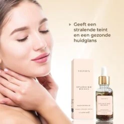 Gezichtsolie 50ML - Hydraterende Kalmerende Rozenolie 100% Vegan - Arganolie - Vitamine C Serum - Serum Gezichtsverzorging - Rozenbottel Olie Rosehip Oil - Skincare - Valentijnsdag Cadeau -Gillette Winkel 1200x1200 1282