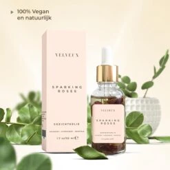 Gezichtsolie 50ML - Hydraterende Kalmerende Rozenolie 100% Vegan - Arganolie - Vitamine C Serum - Serum Gezichtsverzorging - Rozenbottel Olie Rosehip Oil - Skincare - Valentijnsdag Cadeau -Gillette Winkel 1200x1200 1284