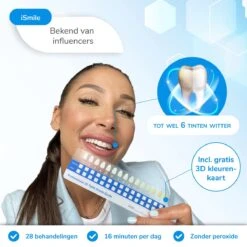ISmile Professionele Tandenbleekset - Veilig Tanden Bleken - Zonder Peroxide - Witte Tanden - Teeth Whitening -Gillette Winkel 1200x1200 131