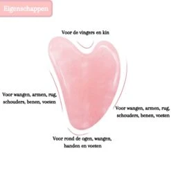Demiracle® Rose Quartz Premium Gua Sha Schraper – Massagehulpmiddel – Gezichtsmassage – Massage – Ontspanning – Kwaliteit -Gillette Winkel 1200x1200 1452