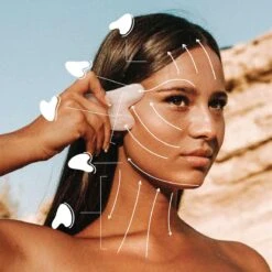 GuaSha Premium Jade Tool Roze - 100% Rozenkwarts - Inclusief E-Book -Gillette Winkel 1200x1200 1459