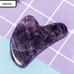 Demiracle® Pure Amethist Gua Sha – Schraper - Massagehulpmiddel – Gezichtsmassage – Massage – Jade Roller - Face Roller - Ontspanning -Gillette Winkel 1200x1200 1462
