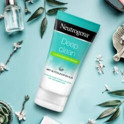 Neutrogena® Deep Clean 2-1 Reiniging En Masker, Kleimasker, Verfrissende Gezichtsreiniging En Gezichtsmasker Met Glycolzuur En Klei, Geschikt Voor Alle Huidtypen, 1 X 150 Ml 13 Neutrogena® Deep Clean 2-1 Reiniging En Masker, Kleimasker, Verfrissende Gezichtsreiniging En Gezichtsmasker Met Glycolzuur En Klei, Geschikt Voor Alle Huidtypen, 1 X 150 Ml -Gillette Winkel 1200x1200 1533