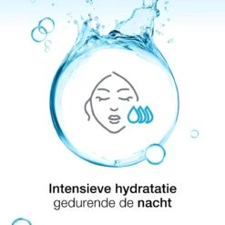 Neutrogena Hydro Boost Nachtcrème, Intensief Hydraterende En Herstellend Masker, Met Hyaluronzuur, 100% Plantaardige Trehalose En Egaliserende Memory Gel, Voor Alle Huidtypen En Olievrij, 1 X 50 Ml -Gillette Winkel 1200x1200 1540