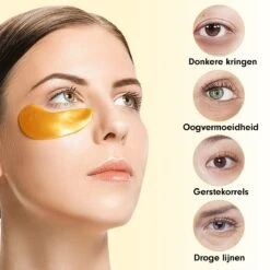 Collageen Oogmasker Luxovita - Wallen Wegwerken/Donkere Kringen/Rimpels - Hydraterend - 24k Goud Oog Masker - Eye Pads - Gel Oogmaskers - 60 Stuks -Gillette Winkel 1200x1200 1561