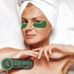 LifeProducts4You Oogmasker 60 Stuks - Eye Pads - Oogmasker Wallen - Gezichtsverzorging - Gezichtsmaskers Verzorging - Anti Wallen En Donkere Kringen - Oog Patches - Zeewier - Collageen -Gillette Winkel 1200x1200 1587