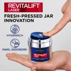 L’Oréal Paris Revitalift Laser Pressed Nachtcrème - Retinol En Niacinamide - 50 Ml -Gillette Winkel 1200x1200 1611