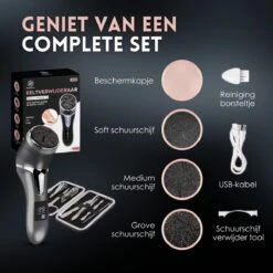 Beeperfect® Elektrische Eeltverwijderaar Met Stofzuigsysteem - Voetvijl - Eeltvijl - IPX7 Waterdicht - Gratis Pedicure Set - Zwart 19 Beeperfect® Elektrische Eeltverwijderaar Met Stofzuigsysteem - Voetvijl - Eeltvijl - IPX7 Waterdicht - Gratis Pedicure Set - Zwart -Gillette Winkel 1200x1200 1733