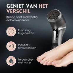 Beeperfect® Elektrische Eeltverwijderaar Met Stofzuigsysteem - Voetvijl - Eeltvijl - IPX7 Waterdicht - Gratis Pedicure Set - Zwart 25 Beeperfect® Elektrische Eeltverwijderaar Met Stofzuigsysteem - Voetvijl - Eeltvijl - IPX7 Waterdicht - Gratis Pedicure Set - Zwart -Gillette Winkel 1200x1200 1739