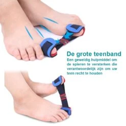 {Feetz} Hallux Valgus Bunion Protector & Corrector - SET VAN 8 STUKS – Voetverzorging & Teenspreider Teenspalk – Voorvoetzolen Siliconen Set Ter Correctie Van Tenenstand. Inclusief Teenband & Massagebal Voor Spierversterkende Oefeningen -Gillette Winkel 1200x1200 1821
