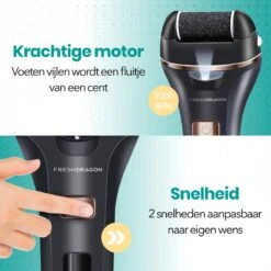 FreshDragon Elektrische Eelt Verwijderaar - Voetvijl - Inclusief 3 Rollers - Oplaadbaar -Gillette Winkel 1200x1200 1827