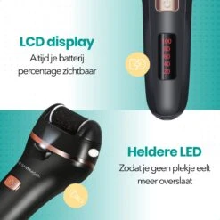 FreshDragon Elektrische Eelt Verwijderaar - Voetvijl - Inclusief 3 Rollers - Oplaadbaar -Gillette Winkel 1200x1200 1828