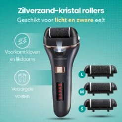 FreshDragon Elektrische Eelt Verwijderaar - Voetvijl - Inclusief 3 Rollers - Oplaadbaar -Gillette Winkel 1200x1200 1830