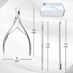 3 Delige Nagelriem Knipper Set - Cuticle Pusher Duwer Verwijderaar Trimmer Mesje - Bokkenpootje Nagels 18 3 Delige Nagelriem Knipper Set - Cuticle Pusher Duwer Verwijderaar Trimmer Mesje - Bokkenpootje Nagels -Gillette Winkel 1200x1200 1860