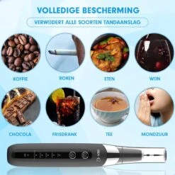 DEN-T® PRO U500 - Elektrische Sonische Tandsteen Verwijderaar - Zwart -Gillette Winkel 1200x1200 190