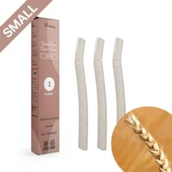 Bamboozy 3x Wenkbrauw Scheermesje Mesje Van Tarwestro - Scheermes Gezicht Dermaplaning - Wenkbrauw Trimmer Epileren Eyebrow Razor - Klein Small