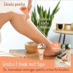 Bamboozy Safety Razor RVS + 20 Scheermesjes Rose Gold Goud Voor Vrouwen Dames Zero Waste Duurzaam Scheermesje Veiligheidsscheermes -Gillette Winkel 1200x1200 2055