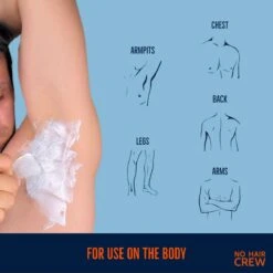 NO HAIR CREW - Ontharingscreme Mannen - Lichaam - Men - Ontharing Mannen -Gillette Winkel 1200x1200 2063