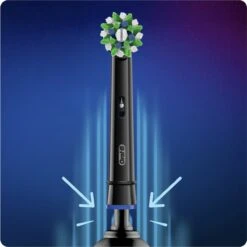 Oral B Oral-B CrossAction Opzetborstel Black Edition Met CleanMaximiser-technologie, Verpakking Van 5 Stuks -Gillette Winkel 1200x1200 207