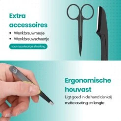 FreshDragon Pincet Epileer Set - Met Wenkbrauw Schaartje En Mesje - Tweezer -Gillette Winkel 1200x1200 2077