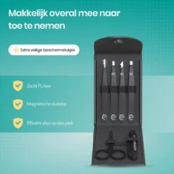 FreshDragon Pincet Epileer Set - Met Wenkbrauw Schaartje En Mesje - Tweezer -Gillette Winkel 1200x1200 2080