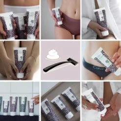 Serie Scheren Intieme Zone - 3 Producten Voor Het Verwijderen Van Rode Bultjes, Vlekjes En Ingegroeide Haren Na Het Scheren. De Serie Bevat: Intim Wash 200ml, Intim Shave 100ml, Intieme Aftershave Balsem 100ml | Australian Bodycare -Gillette Winkel 1200x1200 2101