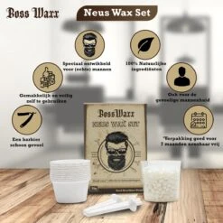 BossWax - Neusontharing Set - Nose Wax Kit - Neuswax - Ontharingswax - 7 Maanden Neusvrij - Speciaal Voor Mannen 15 BossWax - Neusontharing Set - Nose Wax Kit - Neuswax - Ontharingswax - 7 Maanden Neusvrij - Speciaal Voor Mannen -Gillette Winkel 1200x1200 2123
