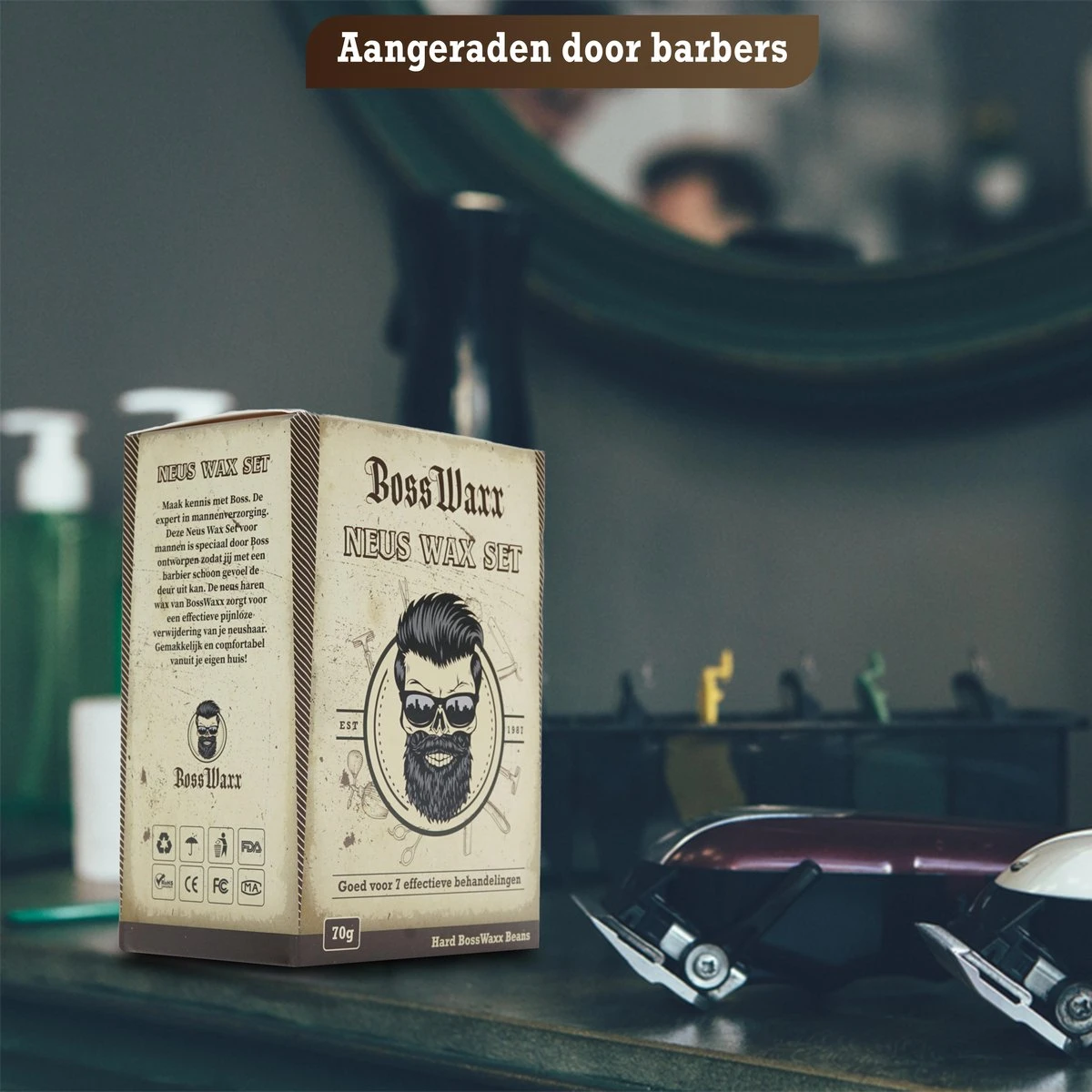 BossWax - Neusontharing Set - Nose Wax Kit - Neuswax - Ontharingswax - 7 Maanden Neusvrij - Speciaal Voor Mannen 9 BossWax - Neusontharing Set - Nose Wax Kit - Neuswax - Ontharingswax - 7 Maanden Neusvrij - Speciaal Voor Mannen - Afbeelding 7