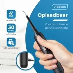 Professionele Tandsteen Verwijderaar - 5 Standen - Inclusief Tandarts Set - Met 3 Opzetstukken - Elektrisch - Tandplak -Gillette Winkel 1200x1200 213