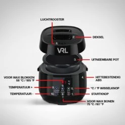 VRL Smart Wax Apparaat - Ontharing - Ontharingsapparaat - Touchscreen - LED Display - Geschikt Voor Alle Soorten Wax 12 VRL Smart Wax Apparaat - Ontharing - Ontharingsapparaat - Touchscreen - LED Display - Geschikt Voor Alle Soorten Wax -Gillette Winkel 1200x1200 2140