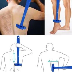 Duurzaam Rug Scheermes Incl. Mesjes - Voor Rug Scheren - Benen Scheren - Rughaar Verwijderen - Back & Body Shaver -Gillette Winkel 1200x1200 2189