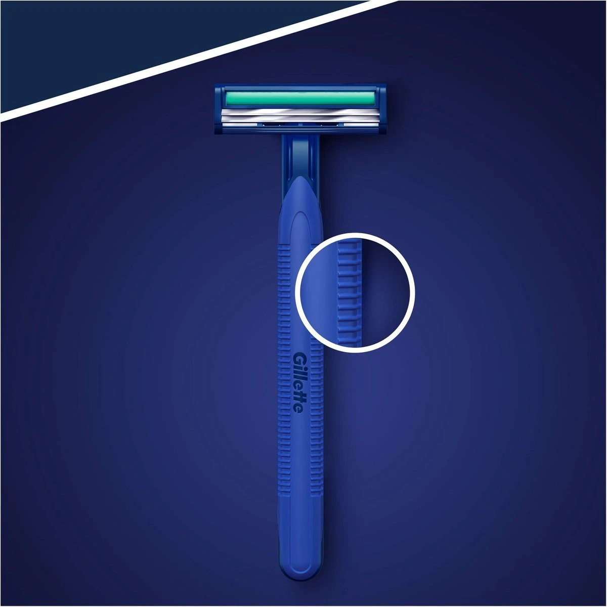 Gillette® Gillette BlueII Plus Wegwerpmesjes Mannen - 20 Stuks 7 Gillette® Gillette BlueII Plus Wegwerpmesjes Mannen - 20 Stuks - Afbeelding 5