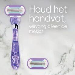 Gillette Venus Deluxe Smooth Swirl - Voor Een Extra Gladde Scheerbeurt - 1 Handvat - 1 Navulmesje -Gillette Winkel 1200x1200 2291