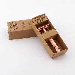 Safety Razor Scheermes + 20 Scheermesjes - Aluminium - Rose - Double Blade -Gillette Winkel 1200x1200 2294